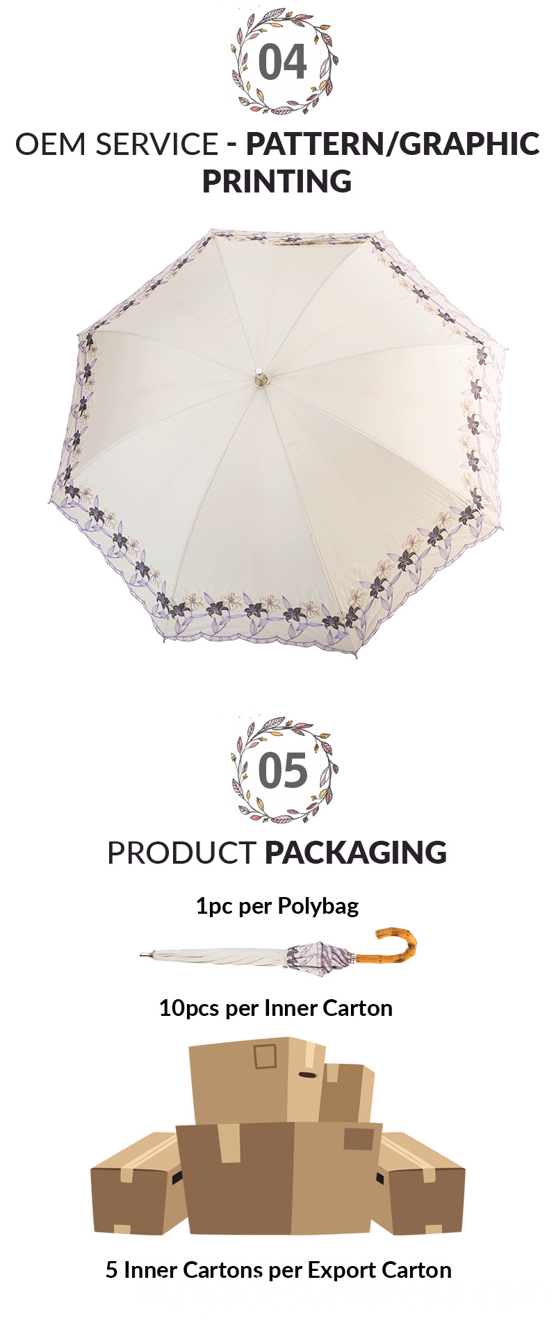 Slide Parasol Women S Straight Umbrella Oem Slide Parasol Women S Straight Umbrella Oem